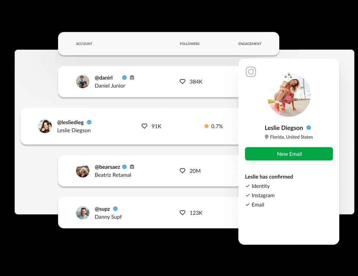 Find Instagram influencers on Heepsy