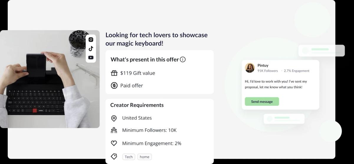 Explore Heepsy's influencer marketplace for seamless collaborations
