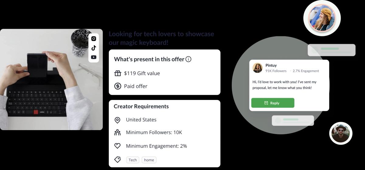 Explore Heepsy's influencer marketplace for seamless collaborations