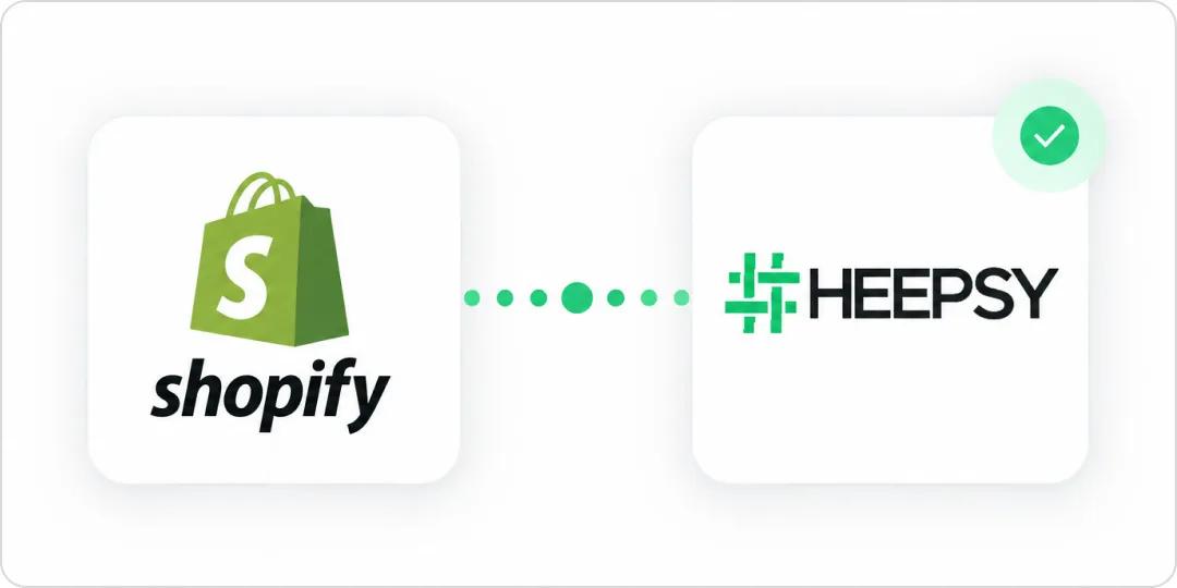 Connecting a Shopify store to Heepsy by entering the store URL